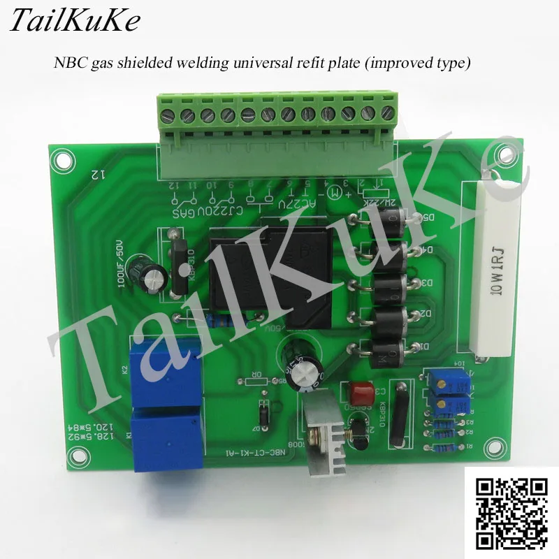 NBC Tapping Gas Welding Machine Control Board Modified Universal Plate Main Control Board Improved Two Welding Circuit Board