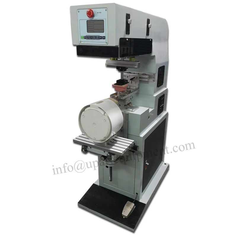 Semi Automatic Pot Pad Printing Machine Scale Line Printing Machine 1 Color