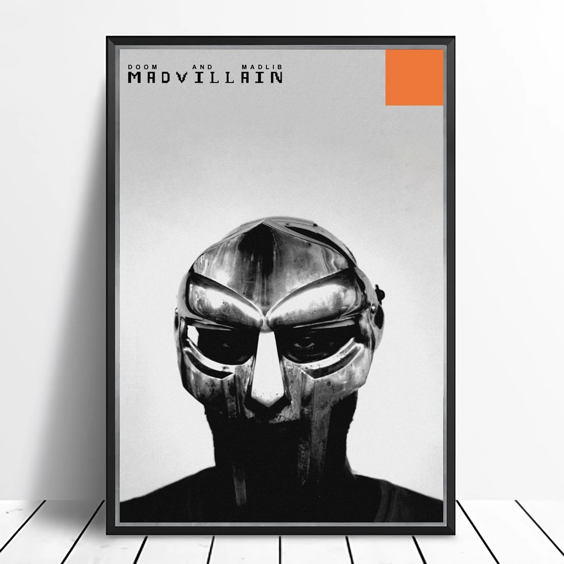 

Madvillain хип-хоп группа DOOM Madlib художественный настенный комнатный плакат Холст плакат для дома искусство (без рамки)