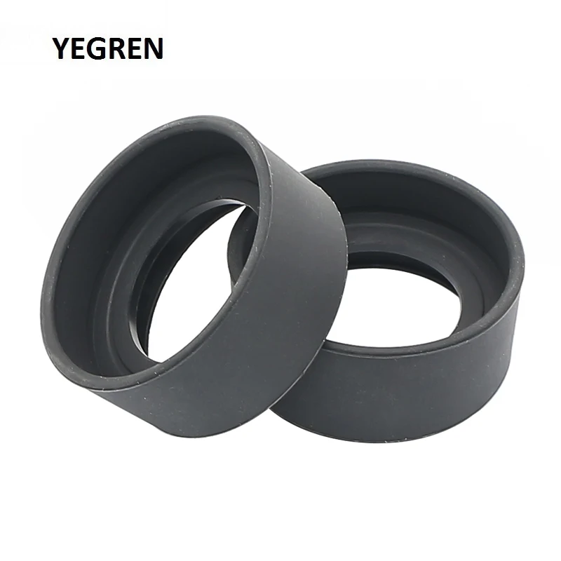 One Pair Eye Cups Foldable Rubber Eye Guards Caps for 34-38 mm Microscope Eyepiece Telescope Inner Diameter 36 mm Accessory