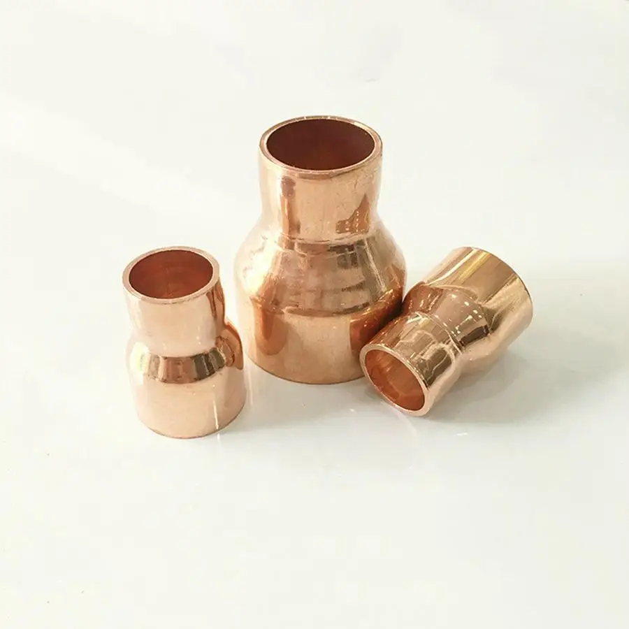 

32mmX25.4mm Inner Diameter Copper End Feed Straight Reducing Coupling Plumbing Fitting Scoket Weld Water Gas Oil