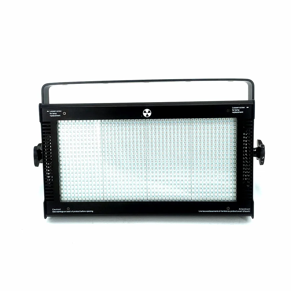 Imagem -02 - Super Brilhante Led Rgb Strobe Light 3in Branco Quente dj Bar Iluminação de Palco Efeitos 1000w Dmx