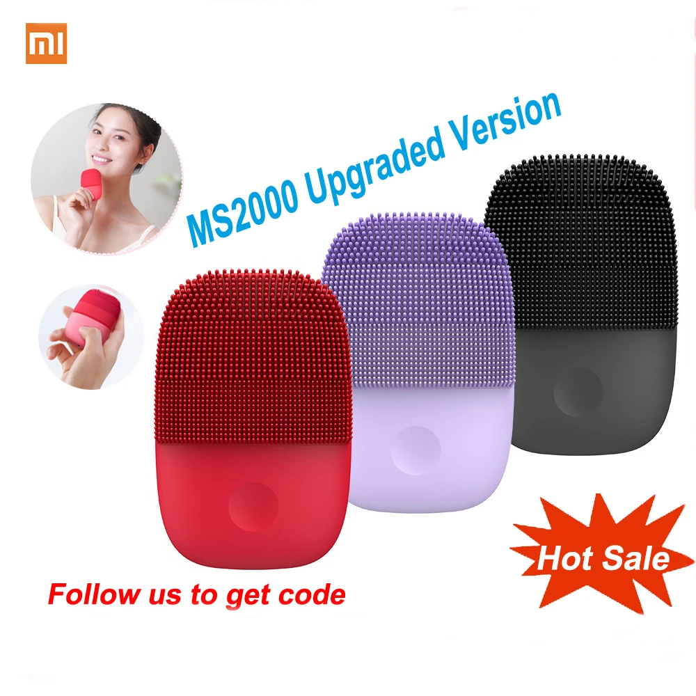 

Xiaomi inFace Facial Cleaning Brush Mijia Deep Cleansing Face Waterproof Silicone Electric Sonic Cleanser Clean Apparaat