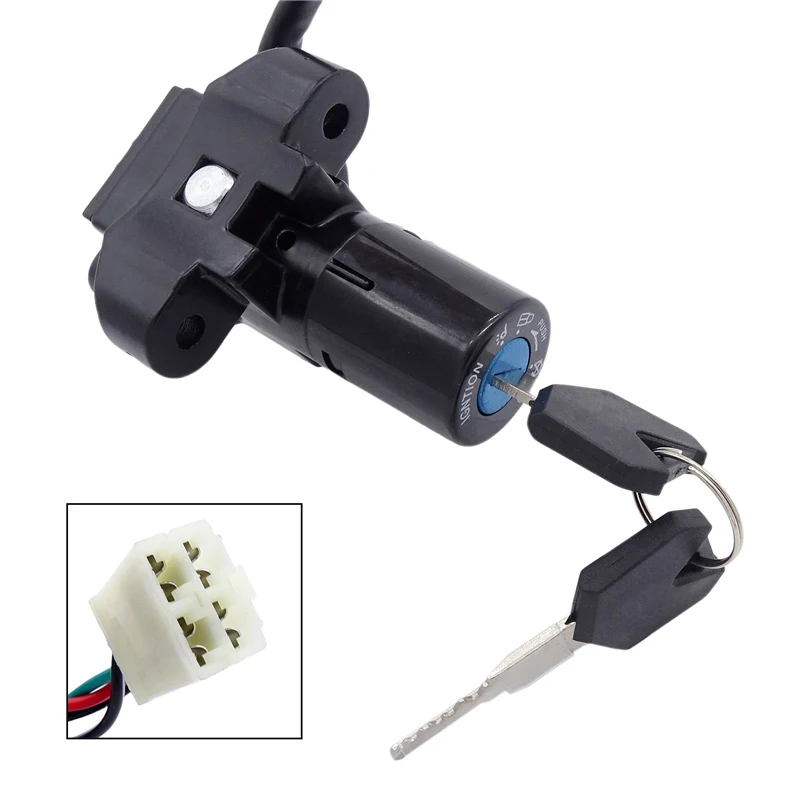 1 Set Motorcycle Ignition Start Switch Lock With 2 keys For Suzuki Bandit GSF600 GSF 600 1995-2004 GSF1200 GSF 1200 1997-2005