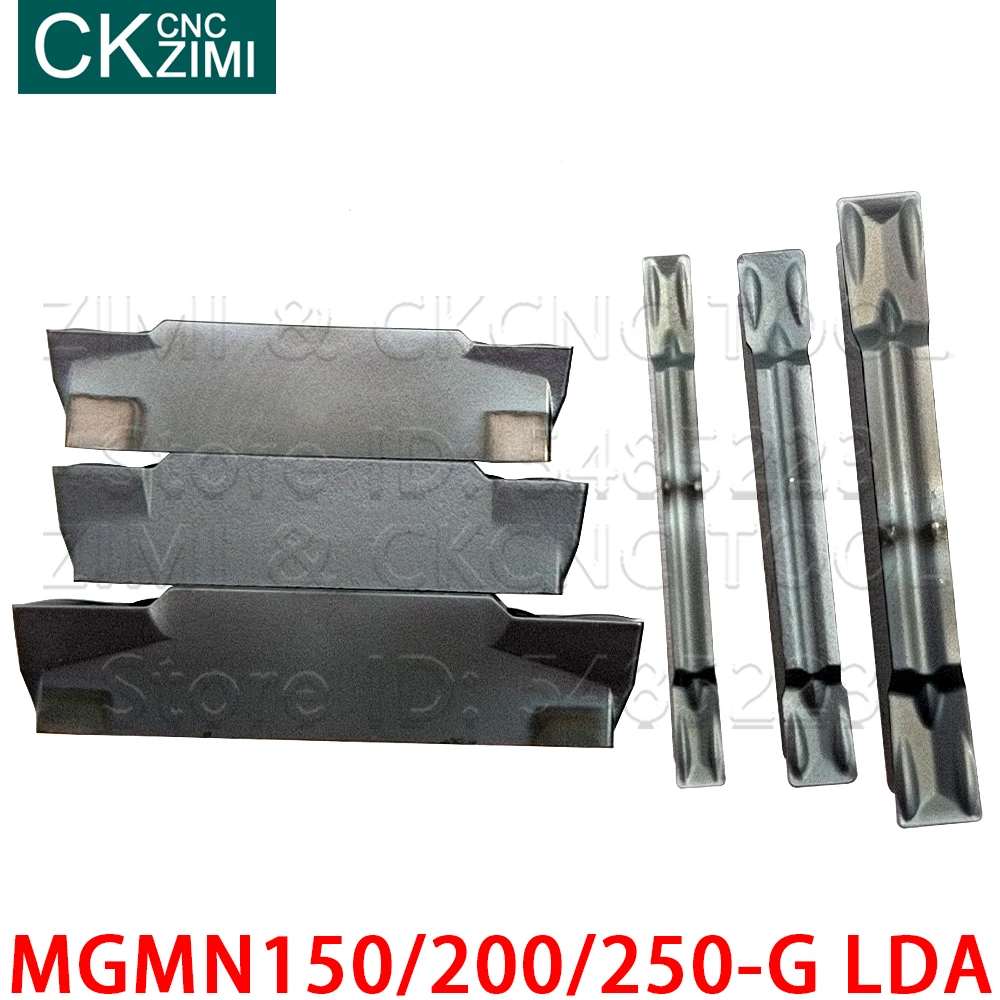 MGMN150-G LDA MGMN200-G LDA MGMN250-G LDAคาร์ไบด์ตัดร่องเครื่องกลึงCNCเครื่องมือMGMNสำหรับเหล็กสแตนเลส