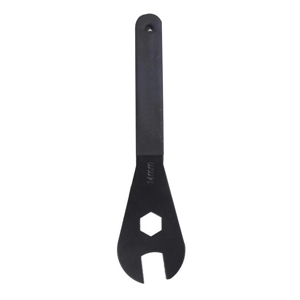 Carbon Steel Bicycle Spanner Wrench Spindle Axle Cycling Bike Repair Tool for 13mm 14mm 15mm 16mm 17mm 18mm Cone