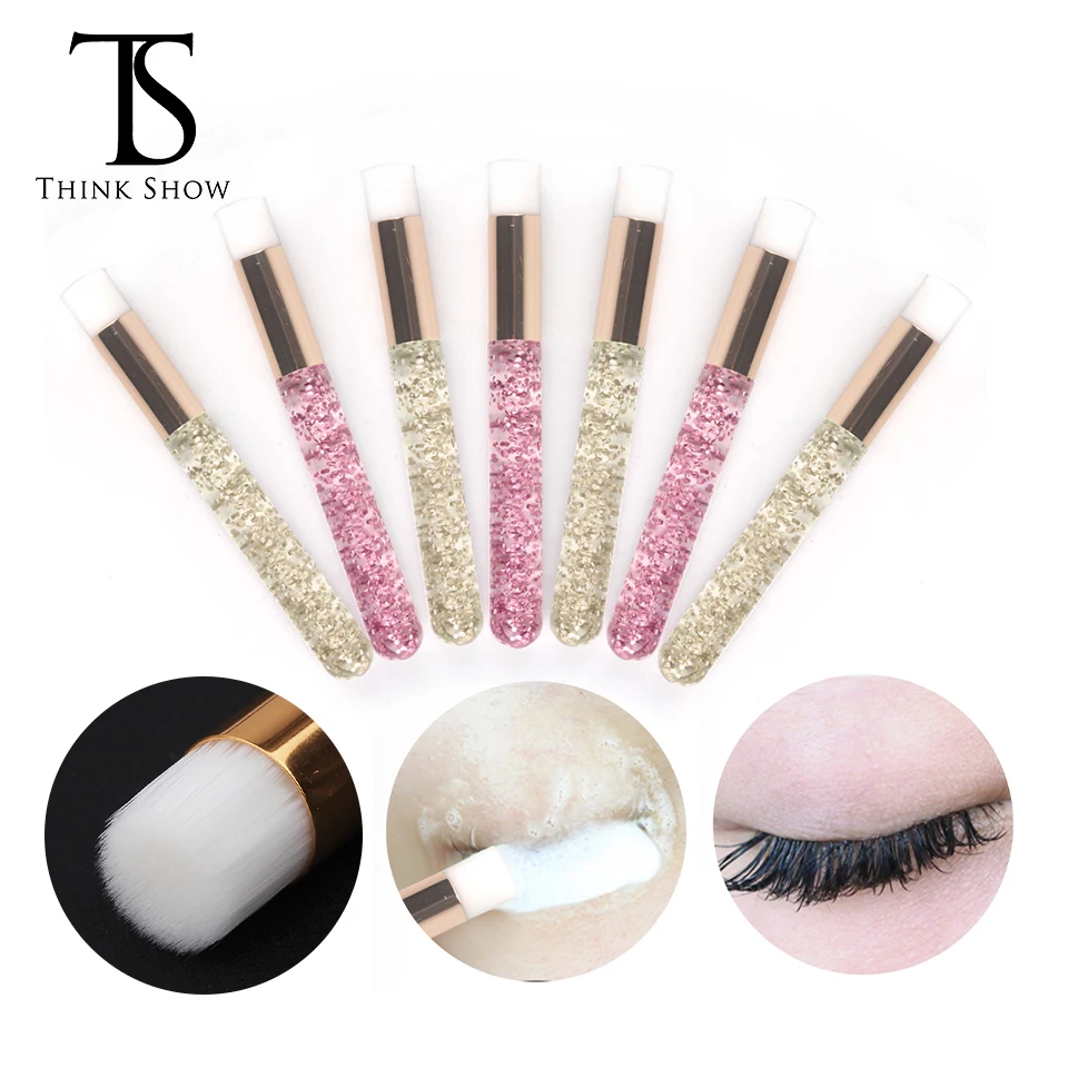 

Professional Eyelash Cleaning Brush Soft Nose Brushes Eyelash Cleaning Washing Bottle Skin Care Makeup Tool Eyebrow Brush