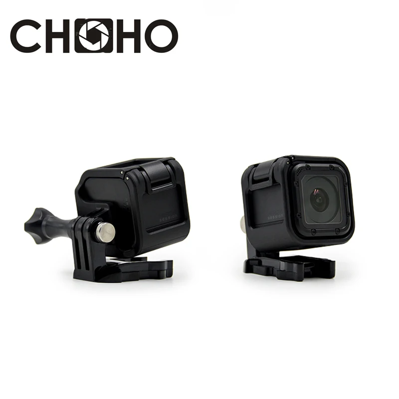 For Go Pro Accessories Protec Frame Shell Camera Protector Housing Case Back Buckle Mount Low Angle for Gopro Hero 4 5 Session