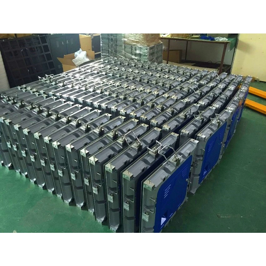 Full Color Led Display Kast P10 Outdoor Waterdichte IP65 640X640Mm Pixels SMD3535 Rgb Led Matrix Panel Grote billboard