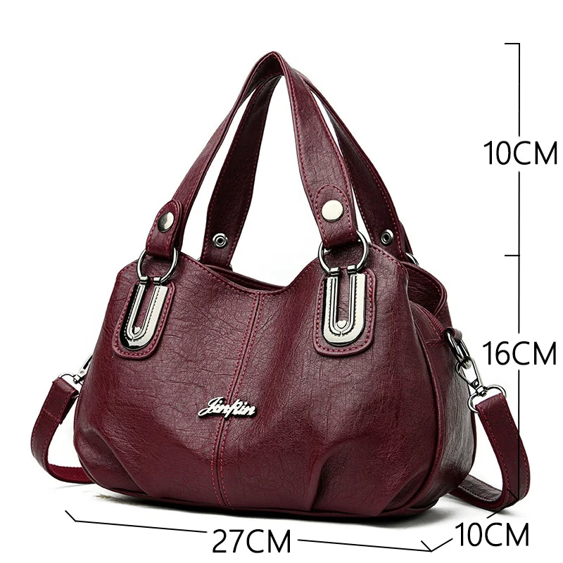 2024 New Brand Soft Leather Messenger Bag Luxury Handbag Women Bags Designer Handbags High Quailty Shoulder Bags Tote Sac A Main