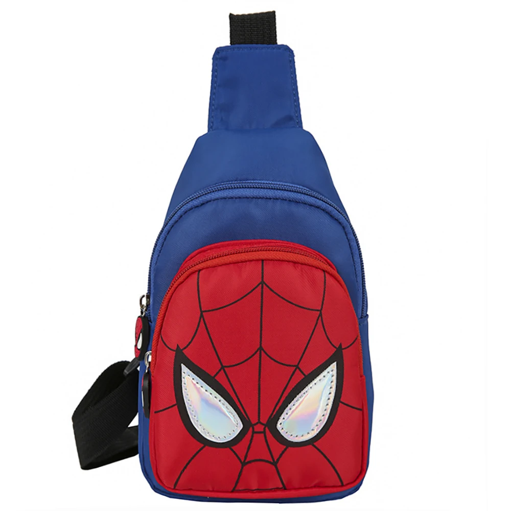 Marvel Brand Boys Spiderman Cute Crossbody Bags For Kids Fashion Superhero Canvas Shoulder Bag Children Cartoon Travel Packages