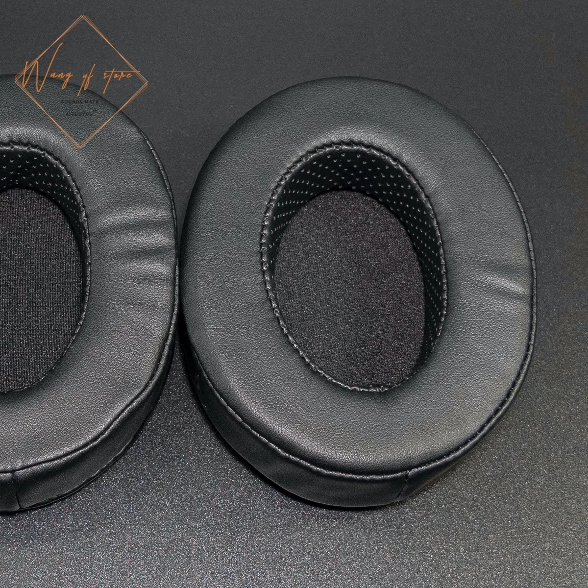 ลึกช้า Rebound หน่วยความจำโฟมแผ่นหูสำหรับ Sennheiser Massdrop X HD58X Jubilee HD6XX หูฟังแผ่นรองหูฟัง