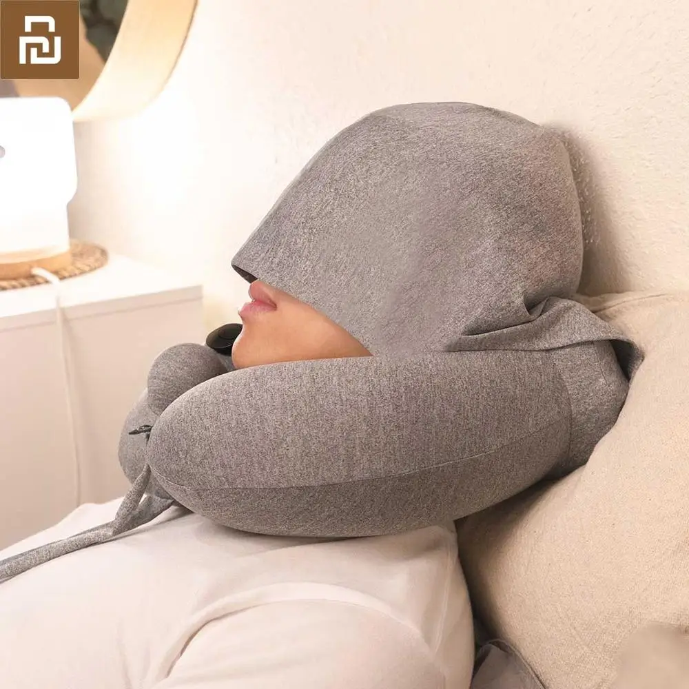 Youpin Inflatable hump U-shaped pillow Hand-pressed removable and washable jacket easy and convenient