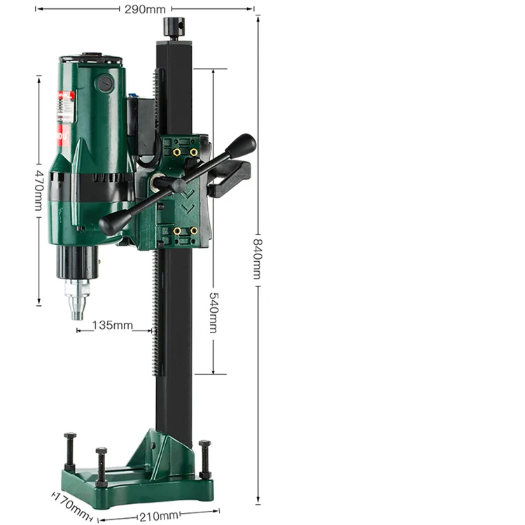 Drilling Machine Z1Z-CF-260 Water  Drilling Machine Diamond Drilling Tools Engineering Drilling Machine 220V 3900W 600r/min