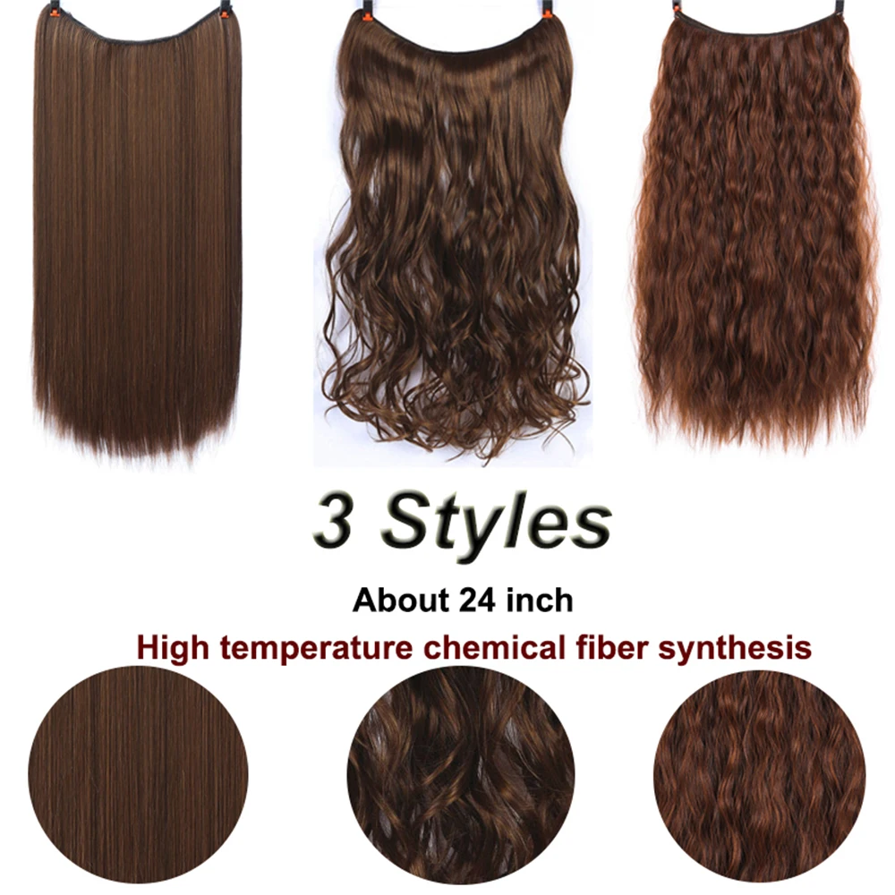 Allaosify Synthetic Hair Extensions 24\