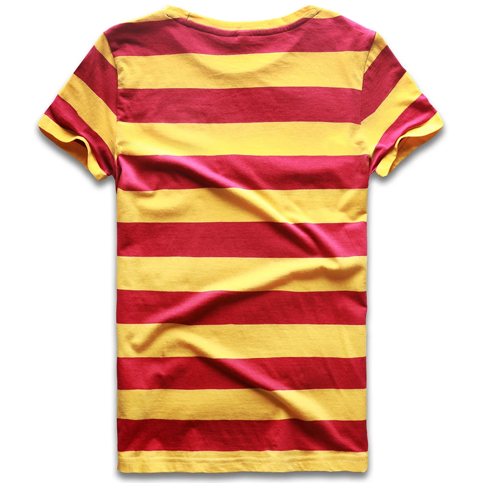 Striped T Shirt Men Blue Gray Shirt Summer Round Short Sleeve Rainbow Striped Tees for Men Casual Summer Cool Tops