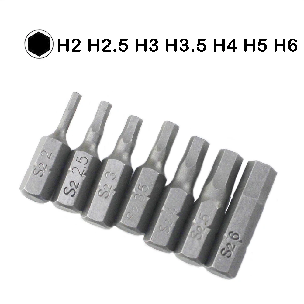 10pcs Hexagon Screwdriver Bit Set 1/4\