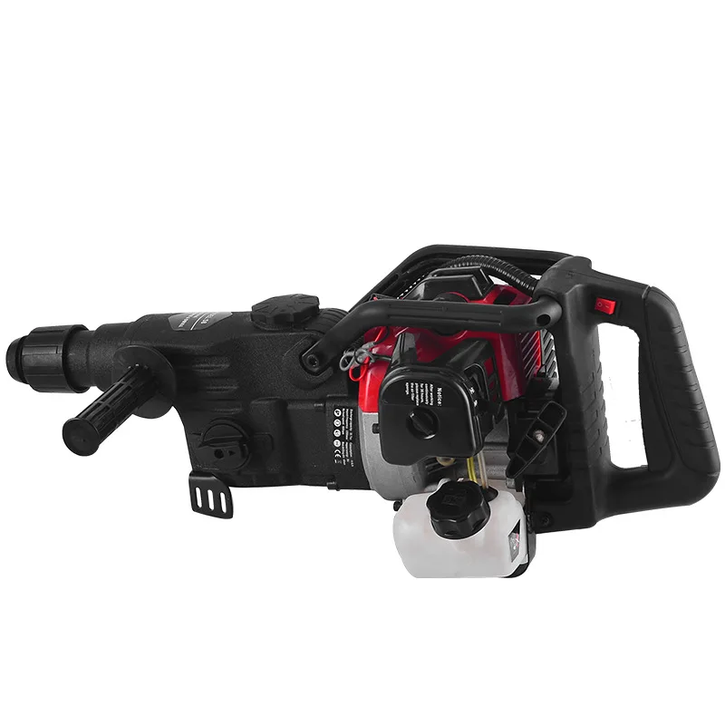 58/100 multi-function gasoline power impact hammer  gasoline broken  drilling machine dual-use