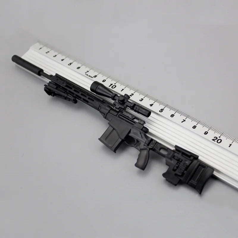 Zestaw modeli broni Remington MSR Sniper Rifle w skali 1/6 Akcesoria dla żołnierzy