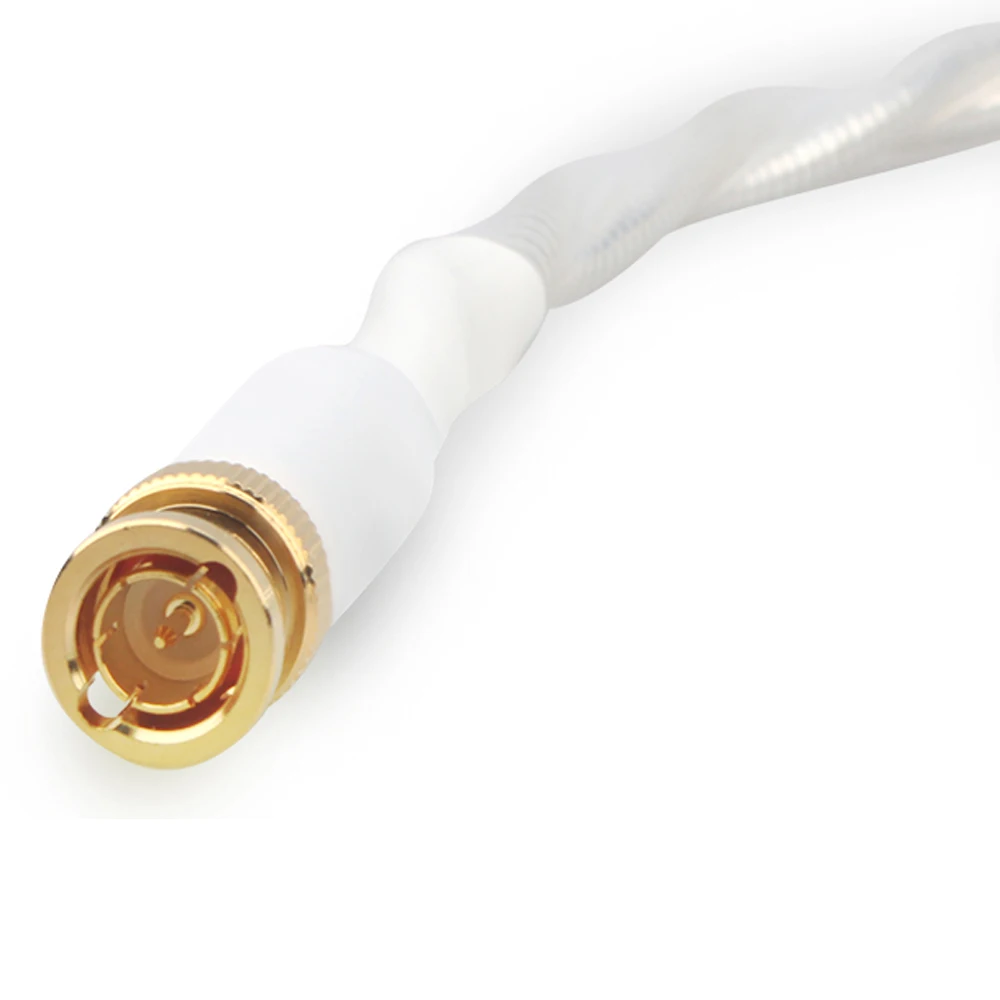 Imagem -06 - Nordost Odin Digital Áudio Óptico Cabo Coaxial Conector Bnc Plug Banhado a Ouro Interconexão 75ohm Aes Ebu 1pc