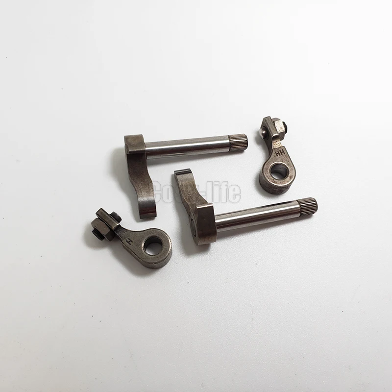 Katup Intake Buang Pengangkat Set Lengan Rocker Cocok untuk Honda GX35 GX35NT HHT35S Sikat Bensin Pemotong Mesin Pemotong Rumput Bagian Motor Mesin