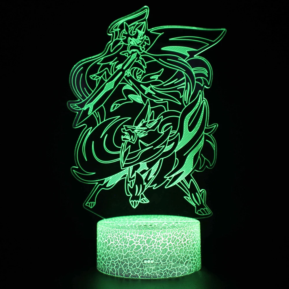 

LED Light Bedside Lamp Children's Night Light Neon Light Anime Figure USB Bulbs Lights Bedroom Decoration Very Nice God Tomoe 3D