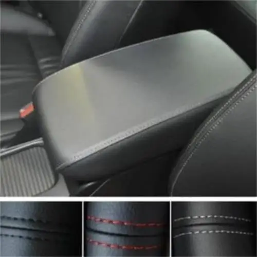 For  Honda Civic 9th Generation 2012 2013 2014 2015 Microfibre Leather Center Armrest Cover  Car accessories interior