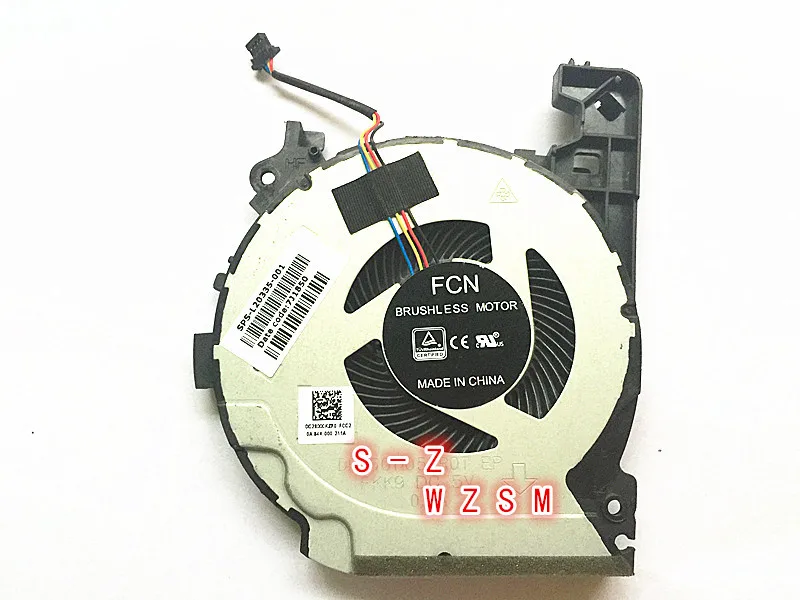 New GPU CPU COOLING FAN COOLER FOR HP PAVILION 15-CX0058WM 15-CX 15-CX0068TX FKKA DFS501105PR0T FKK9 TPN-C133 FAN