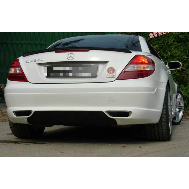 R171 R 172 Carbon Fiber Rear Spoiler Wing for Benz SLK Class R171 2004 - 2010 SLK200 SLK280 SLK300 SLK350