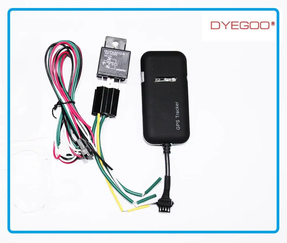 DYEGOO GT02D Vehicle Car Motorcycle GPS tracker  Oil Cut ACC Alarm Vibration Alarm Android Apple APP