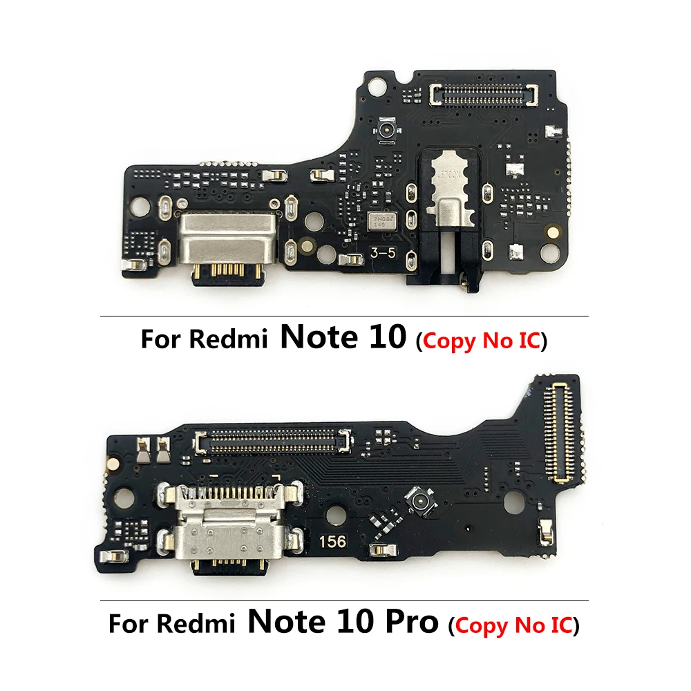 New USB Charging Port Board Flex Cable Connector Parts For Xiaomi Redmi 10C 10 10 5G Note 10 5G 10 Pro Note 10S 11 Pro Plus 11E