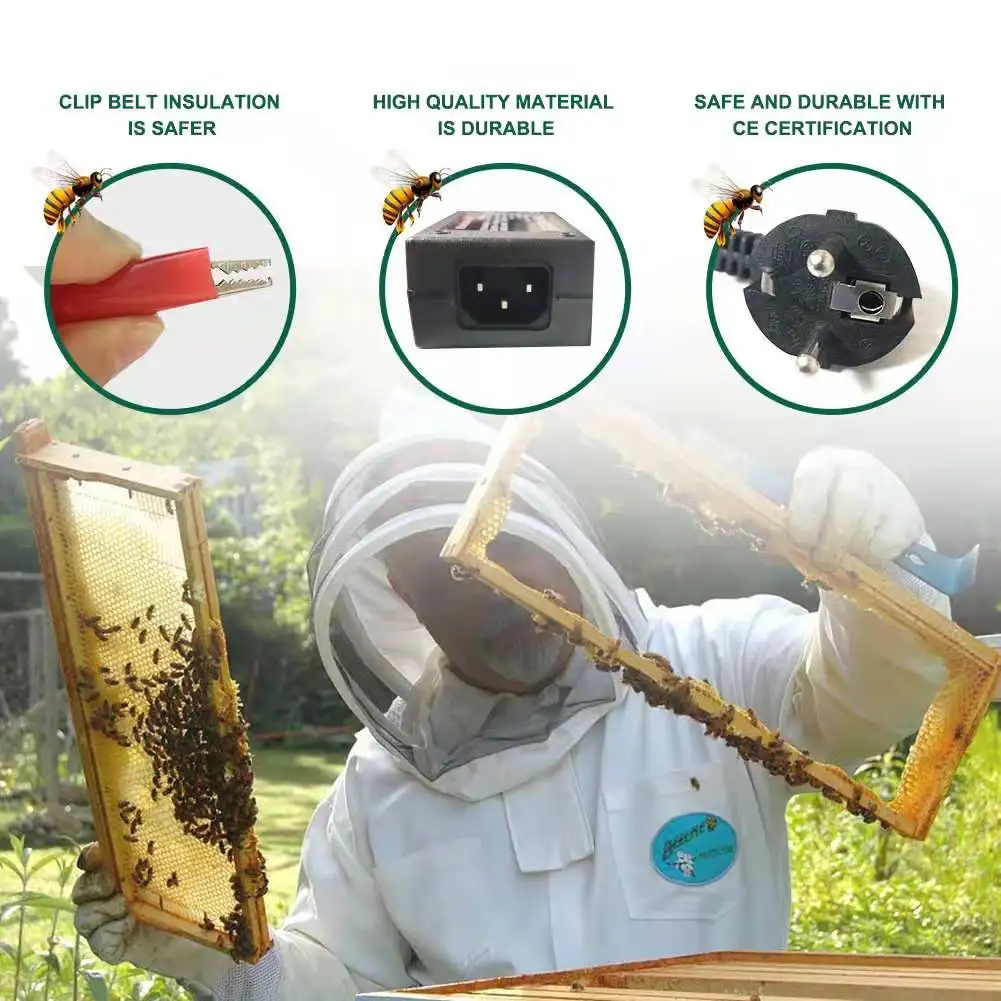 Dispositif de chauffage électrique pour apiculture, équipement d\'installation de ruche, équation d\'apiculture, outils d\'apiculture, nouveau, AU, EU,