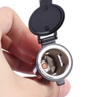 12/24V 120W Automobiles Cigarette Lighter Socket Universal Car Boat Tractor Cigarette Lighter Power Socket Outlet Plug