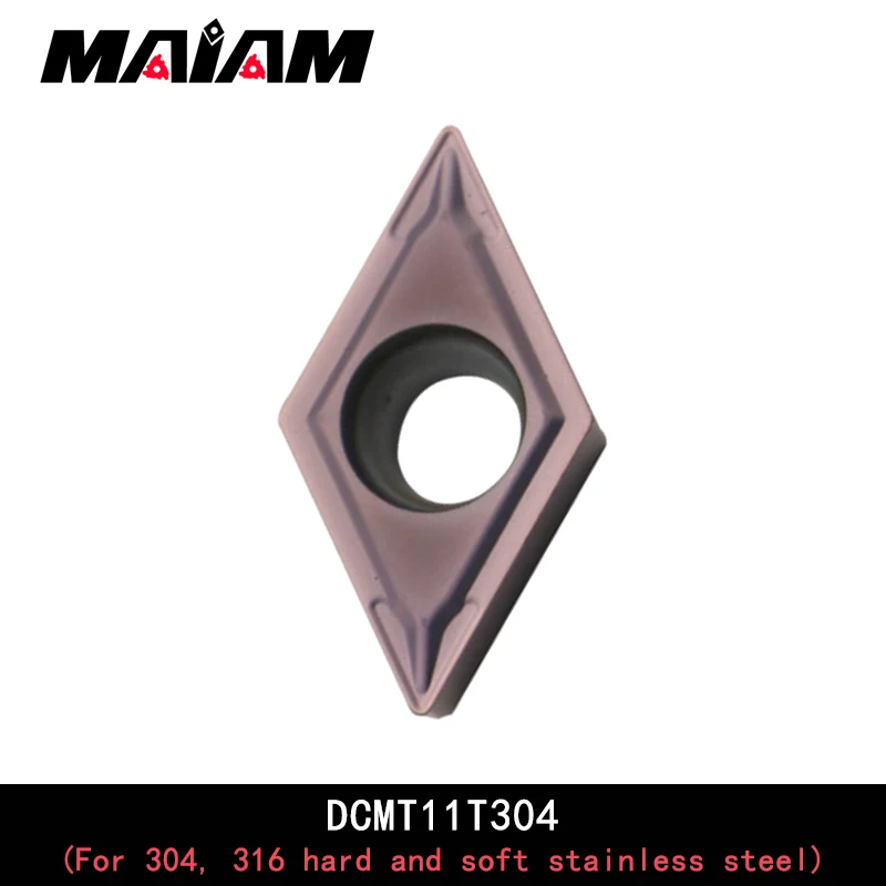DCMT Rhombus turning tool DCMT11T3 DCMT11T304 DCMT11T308 insert sduc sducr sducr11 carbide turning tool rod insert k11 dcmt11