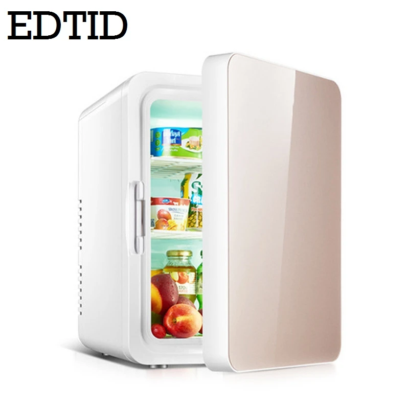 12v/220v 10l refrigeradores de carro ultra silencioso baixo ruído carro mini refrigeradores freezer caixa de aquecimento de refrigeração geladeira casa ao ar livre