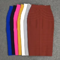 Woman Skirts Bandage Women 2020 New Arrival Midi Skirt Vintage Summer Harajuku Sexy Ladies Clothes - Image 3
