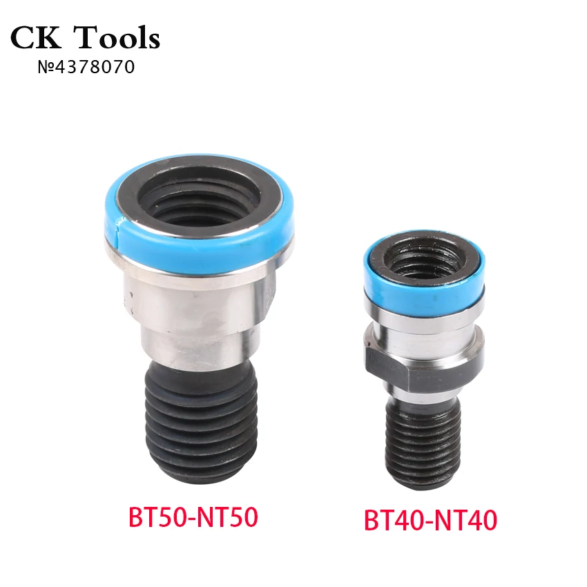 NT40 DIN2080 Pull stud BT40-NT40 BT50-NT50 converter , BT40 BT50 holder is converted into NT40 holder, M16 M24 drawbar thread