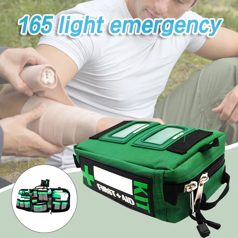 NEW 165pcs/Set Outdoor Survival Kits Emergency Gear Living Tools For Travel Hiking Camping