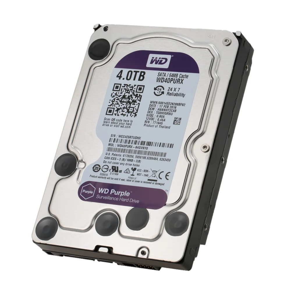 Wd 4Tb Desktop Pc 3.5 "Interne Mechanische Harde Schijf SATA3 6 Gb/s Hdd 5400Rpm 64Mb/128Mb Buffer