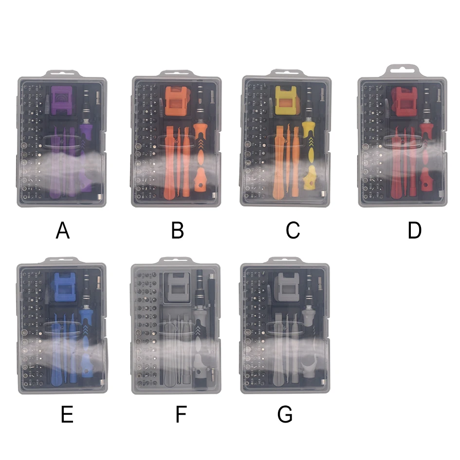 

52 in 1 Screwdriver Set Multi-function Computer PC Mobile Phone Digital Electronic Device Repair Hand Home Tools Bit