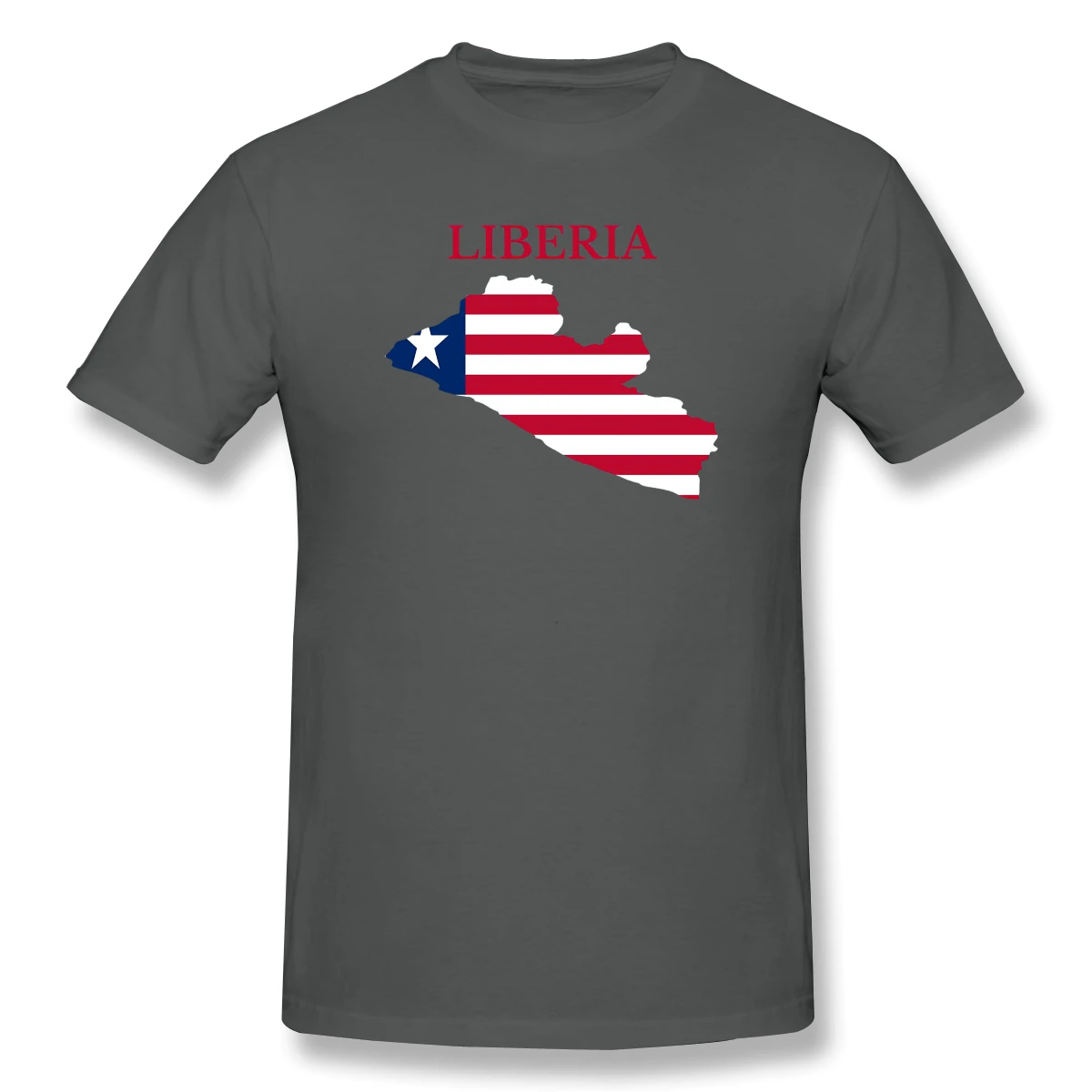 Man Liberia Map Flag  Europe, Proud, Patriot, Gay fitness Novelty T-shirts