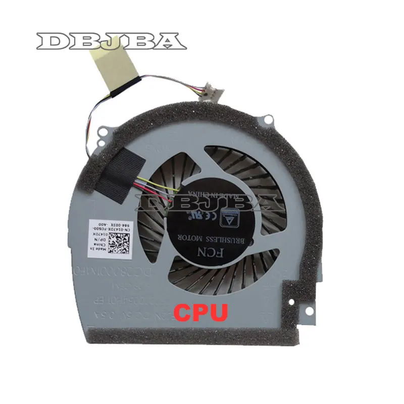 laptop CPU GPU cooling fan Cooler radiator for Dell Inspiron INS15 7566 7567 15 7000 0147DX 0NWW0W DC28000IMF0 DC28000IOF0