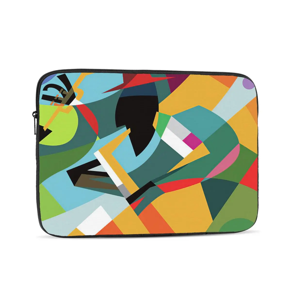 

Abstract Colorful Artwork Of Saxaphone Player Computer ipad Laptop Cover Case Laptop Sleeve Bag Portable Cover Fundas Pouch