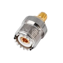 JX RF coaxial coax adapter UHF to SMA connector SO239 UHF female to SMA female Jack adapter fast ship