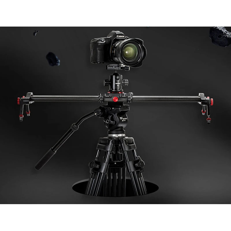 For Cameras Camcorders SLR photography camera guide rail 40/60/80/100/120CM Sliding-Pad Track Slider Video Stabilizer System