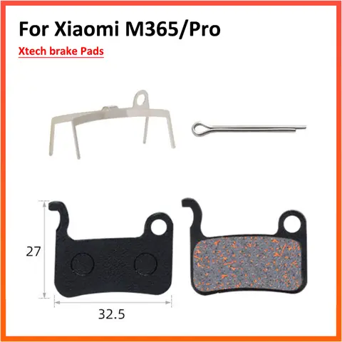 디스크 브레이크 패드, M365 XTECH 유압 브레이크, MTB 자전거 디스크 세라믹, 세미 메탈 브레이크 패드, ZOOM XTECH HB100, 2 개