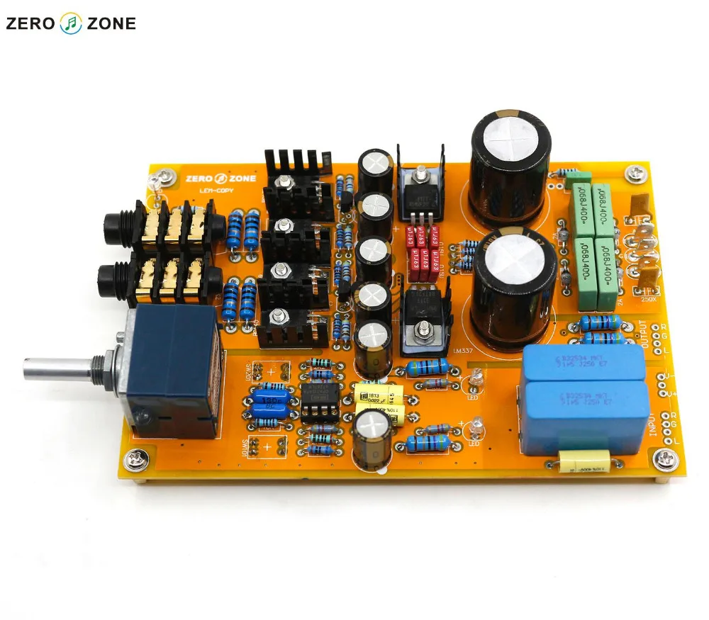 High Version Lehmann A1358 C3421 transistor OPA2134 Potentiometer Headphone Amplifier Board DIY amplifier kit AC15V-0-AC15V