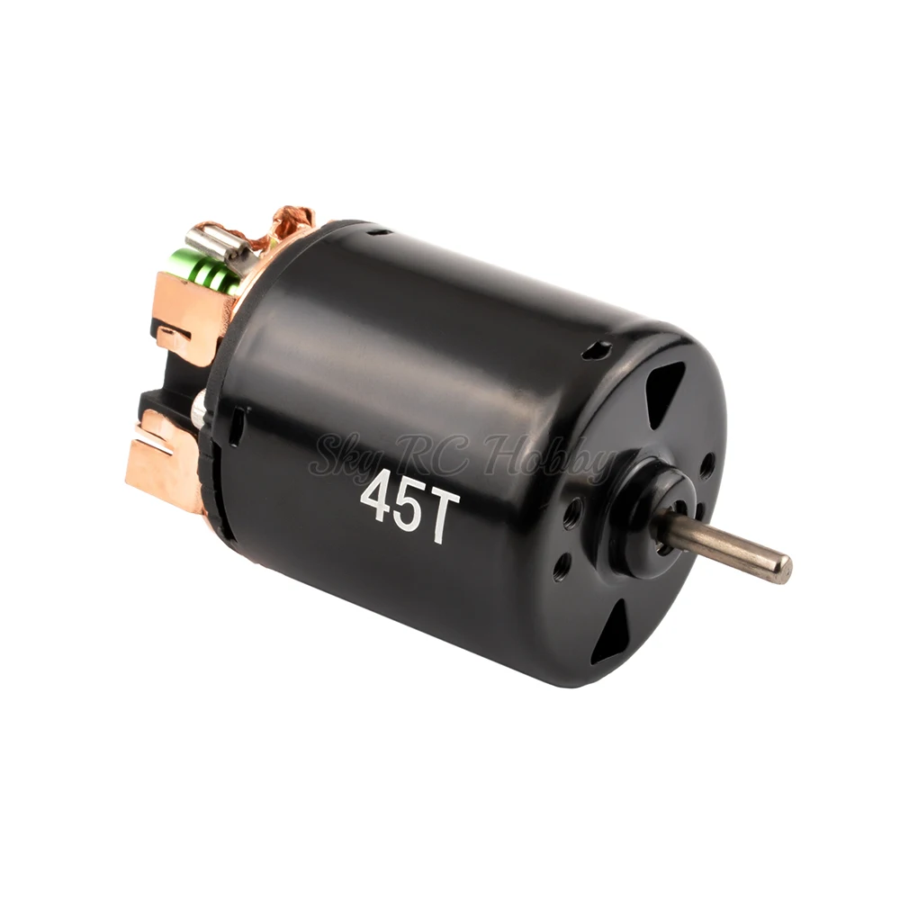 540 Motor 21T 35T 45T 55T 80T Brushed motor + 60A Brushed ESC For 1/10 1:10 RC Hobby Rock Crawler RC Car Parts