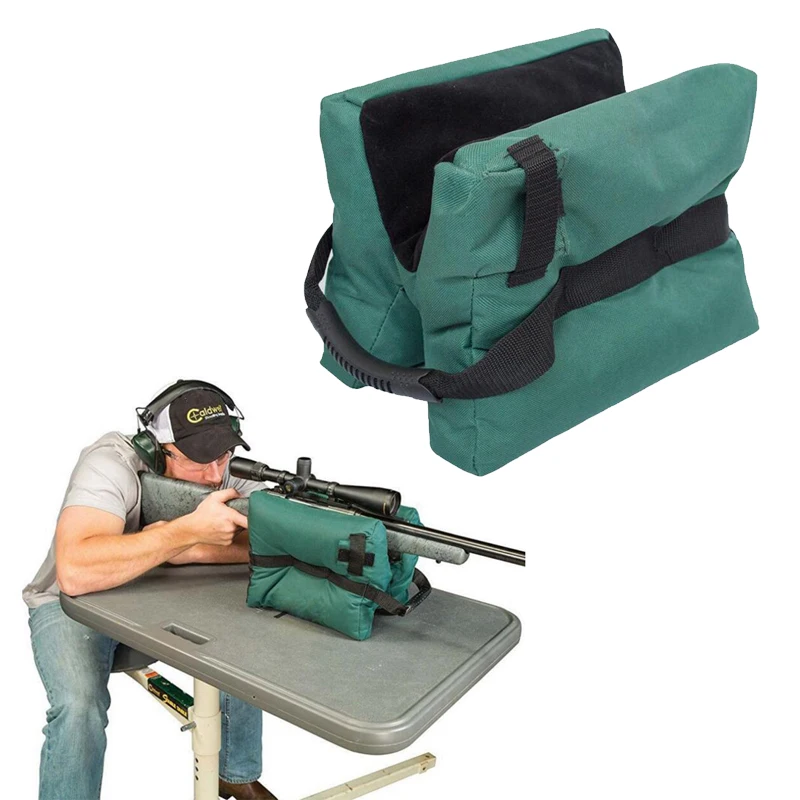 Outdoor Shooting Rest Bags Target Sports Shooting Bench Rest Front & Rear Support SandBag Stand Holders for Gun Rifle Hunting