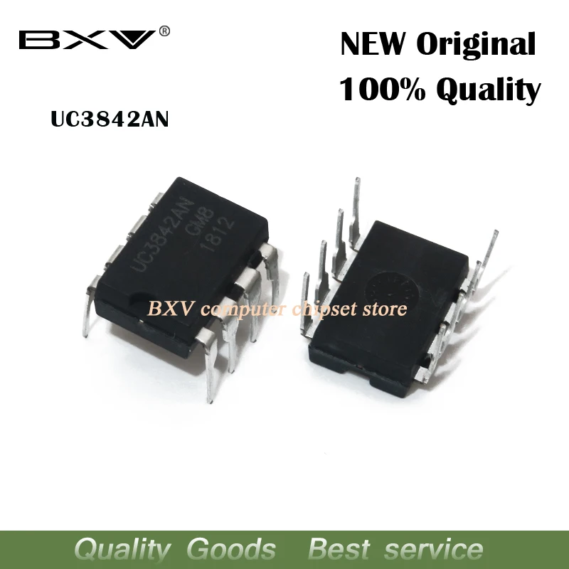 10PCS UC3842AN DIP8 UC3842 UC3842BN DIP 3842AN DIP-8 UC3842A UC3842B UC3842 new original IC